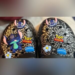 Toy Story and Stitch Themed Clogs